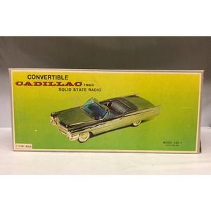 1963 Cadillac Convertible AM Radio Hong Kong ~ Vintage Solid State Radio 1960s